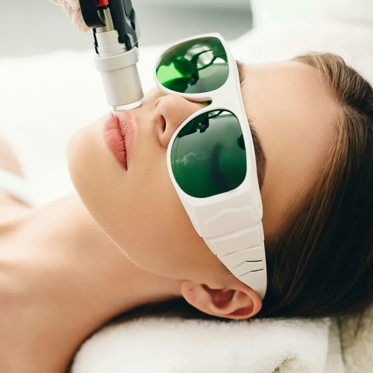 Laserbehandlung